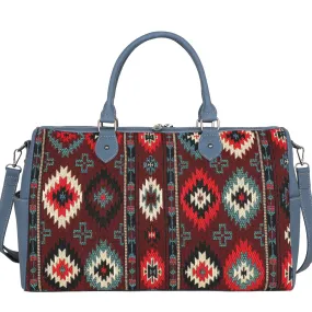 MW1174-5110 Montana West Aztec Tapestry Collection Weekender Bag