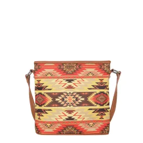 MW976-8360 Montana West Aztec Canvas Crossbody