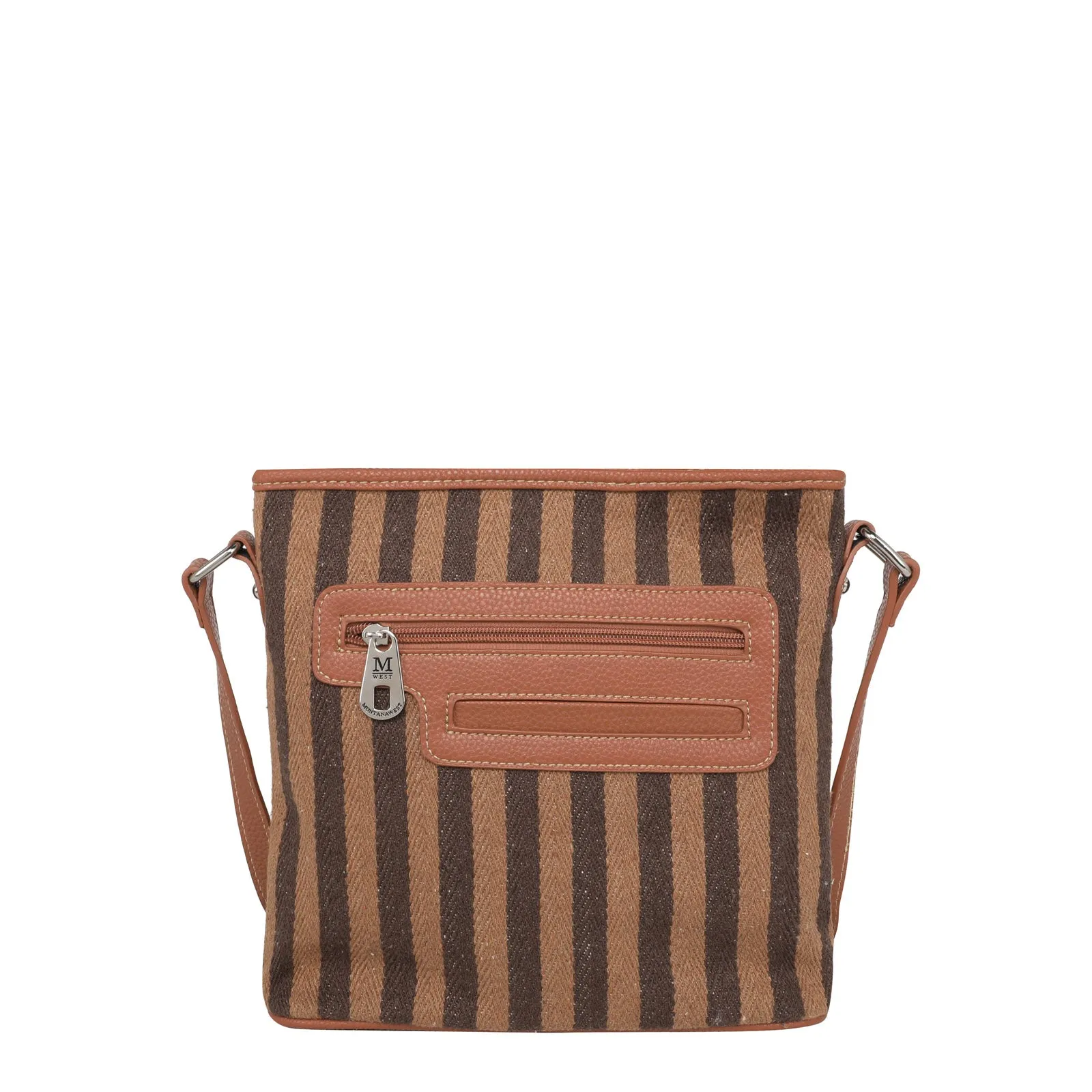 MW976-8360 Montana West Aztec Canvas Crossbody