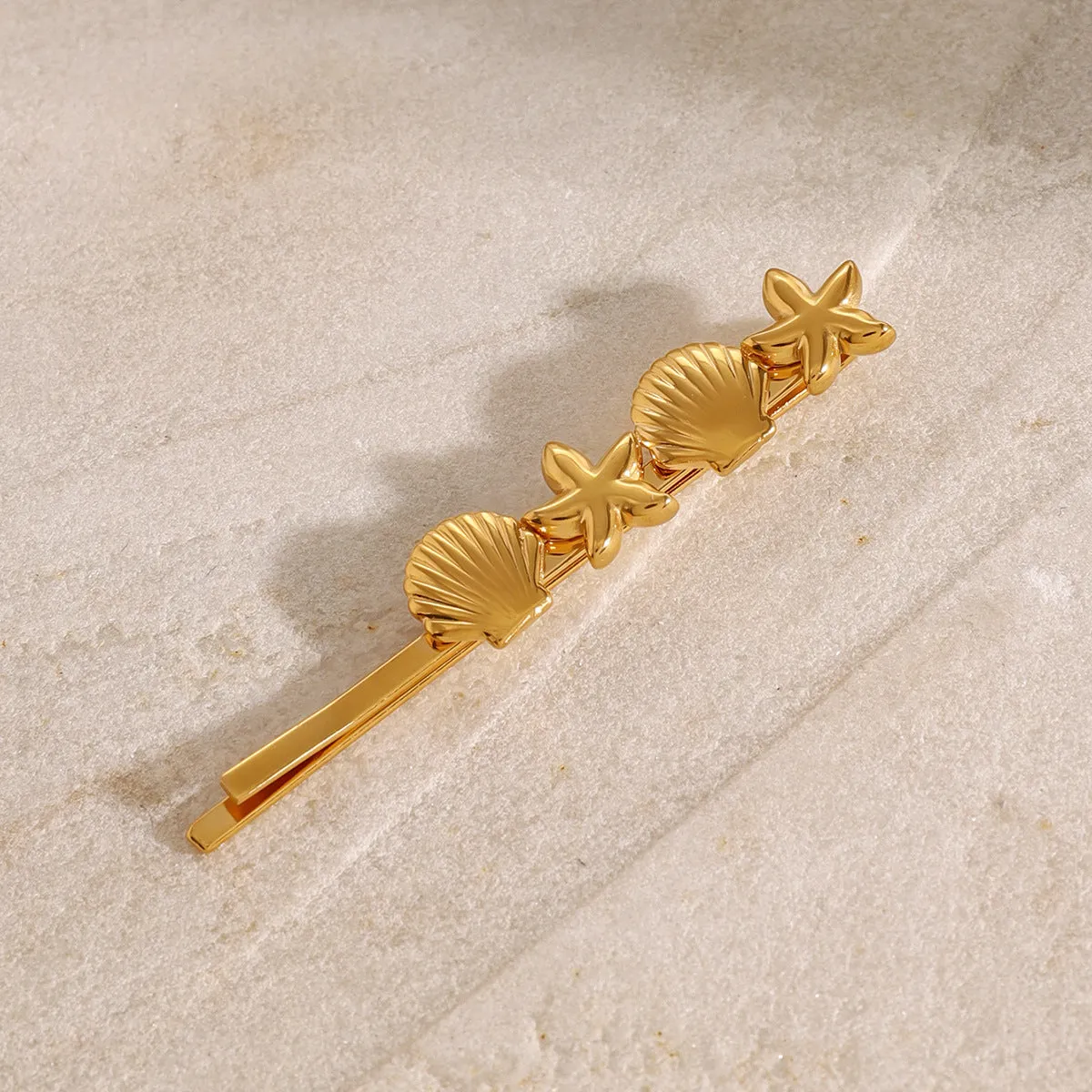 Mykonos Gold French Pin