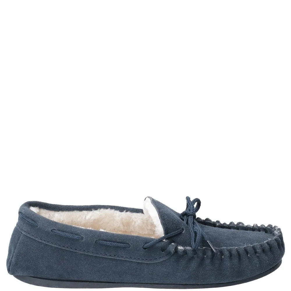 Navy Allie Slippers