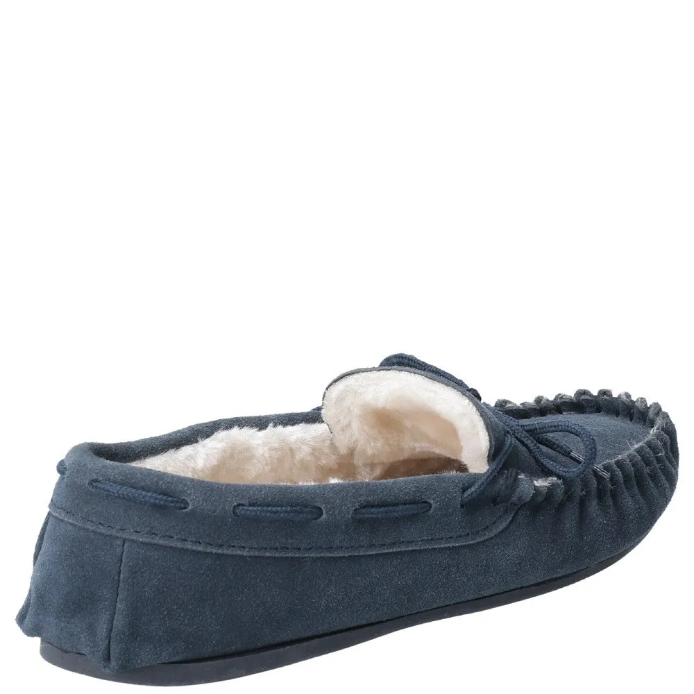 Navy Allie Slippers