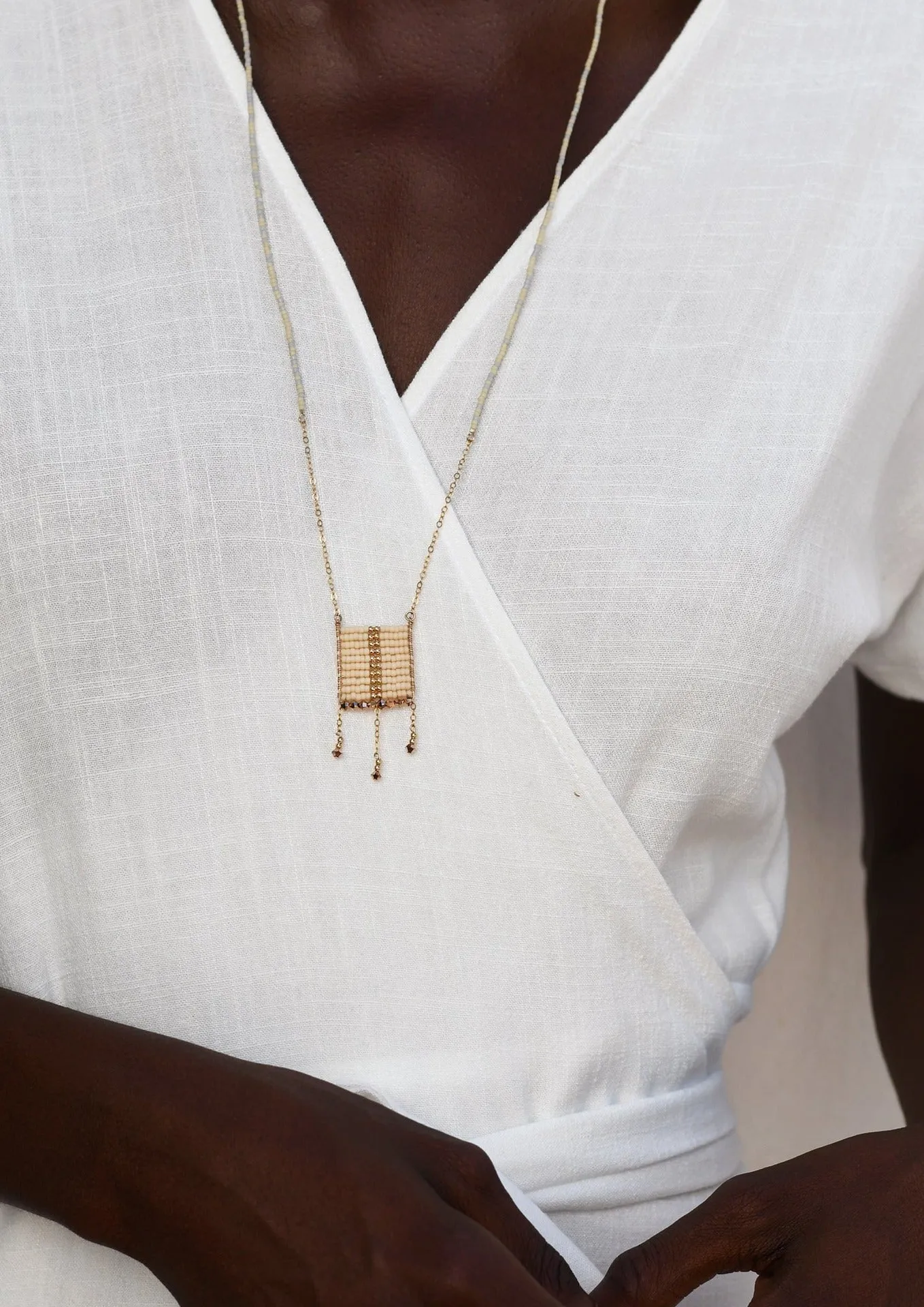 Olakira Necklace  - PINK/GOLD/ROSE GOLD