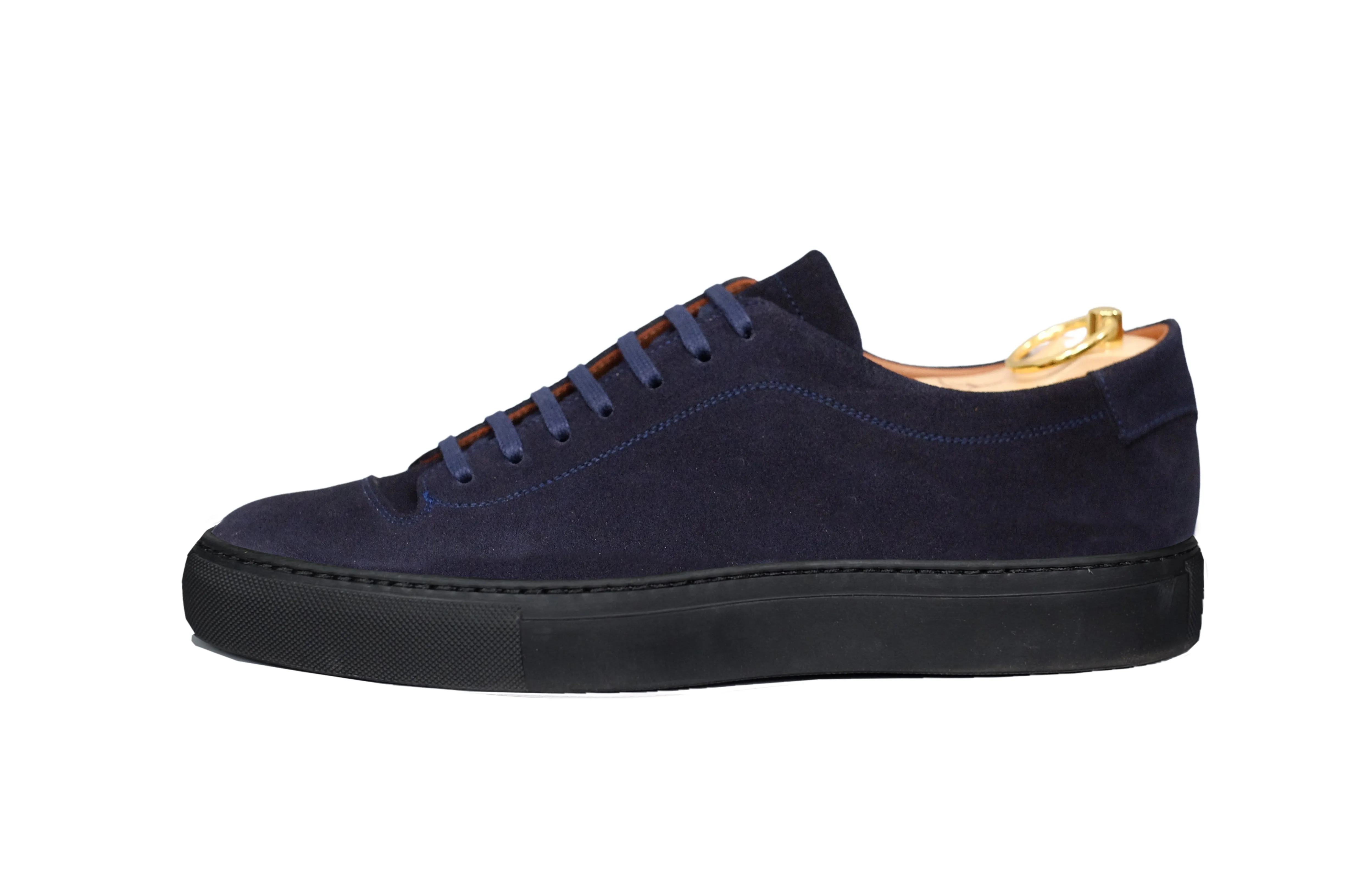 Olympia - MTO - Dark Sapphire Suede / Black Sole