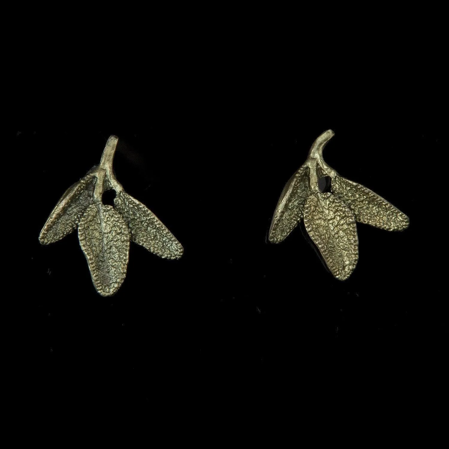 Petite Herb - Sage Post Earring