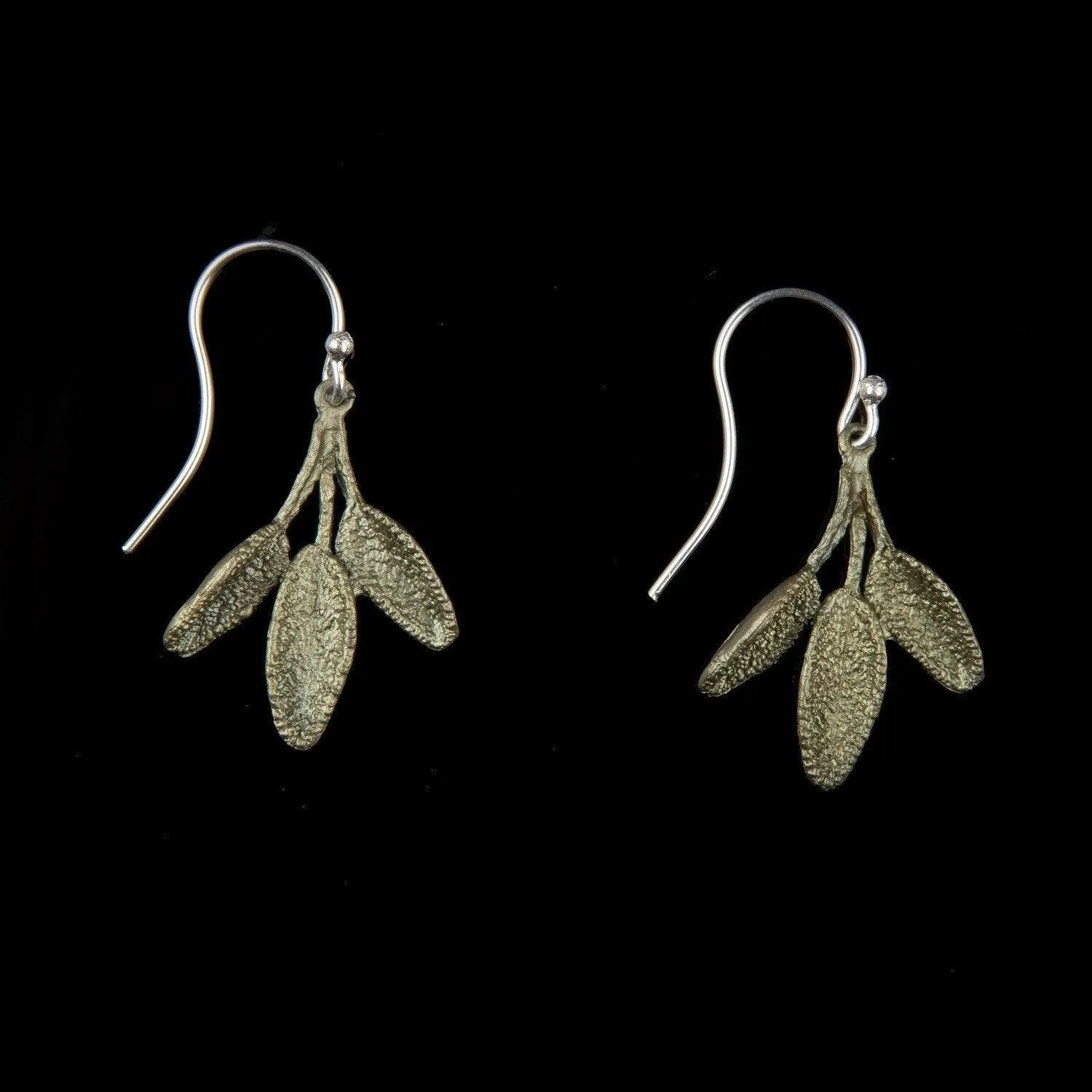 Petite Herb - Sage Wire Earring