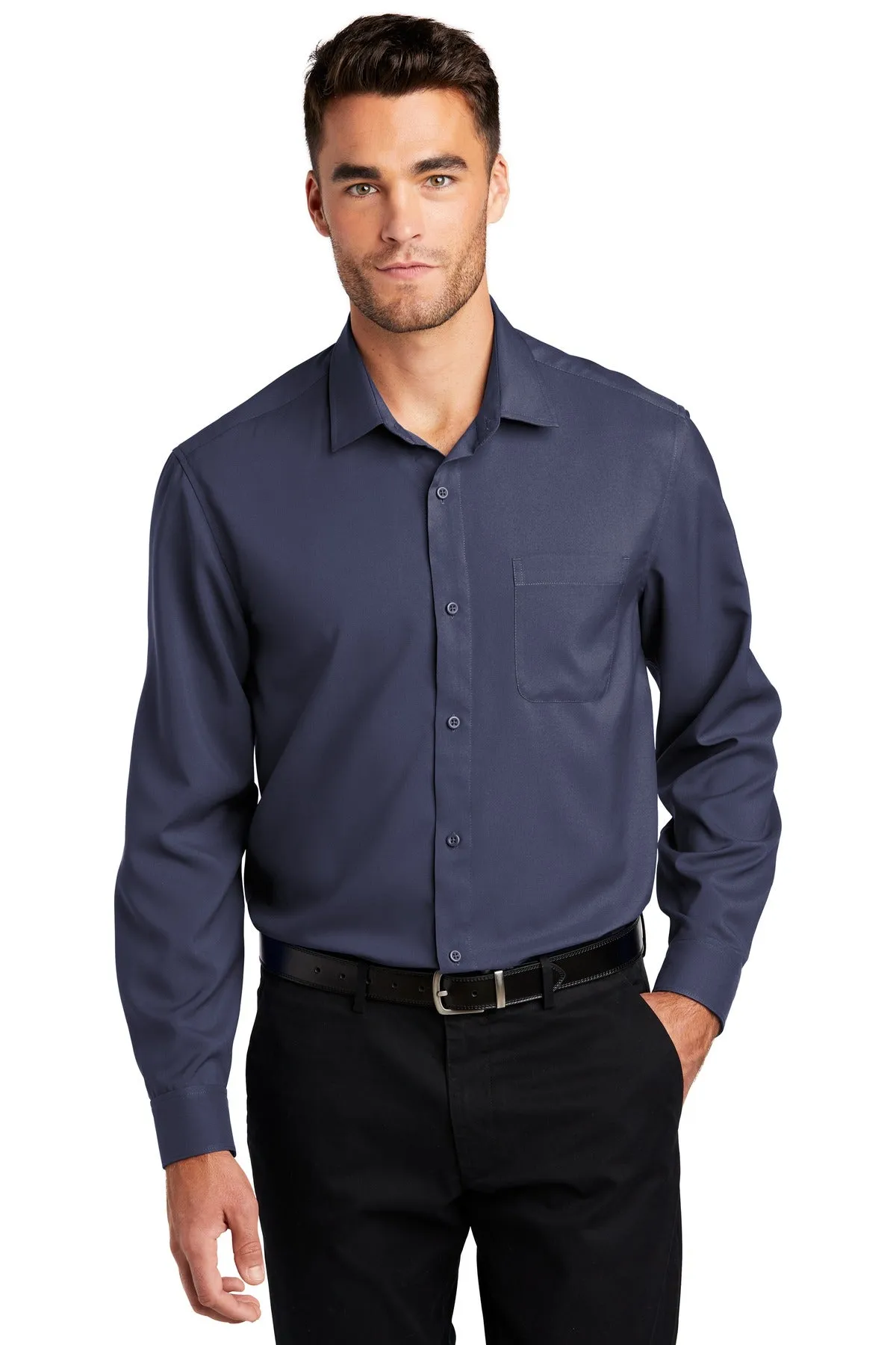 Port Authority ® Long Sleeve Performance Staff Shirt W401