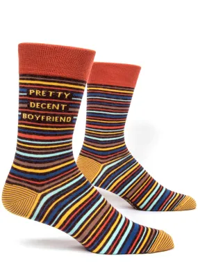 Pretty Decent Boyfriend Men's Socks