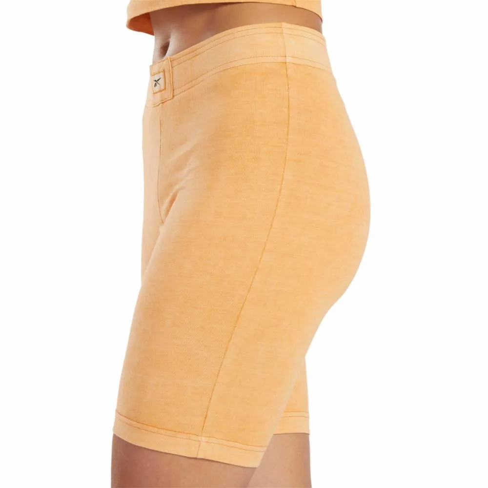 Reebok Apparel Women Classics Natural Dye Legging Shorts PEAFUZ