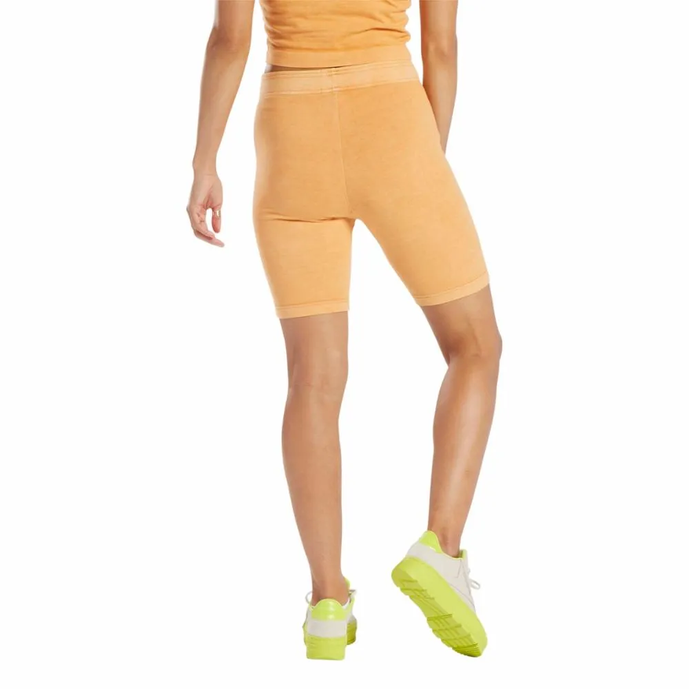 Reebok Apparel Women Classics Natural Dye Legging Shorts PEAFUZ