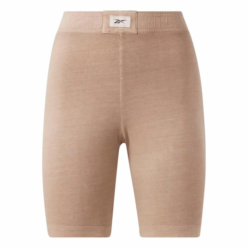 Reebok Apparel Women Classics Natural Dye Legging Shorts TAUPE