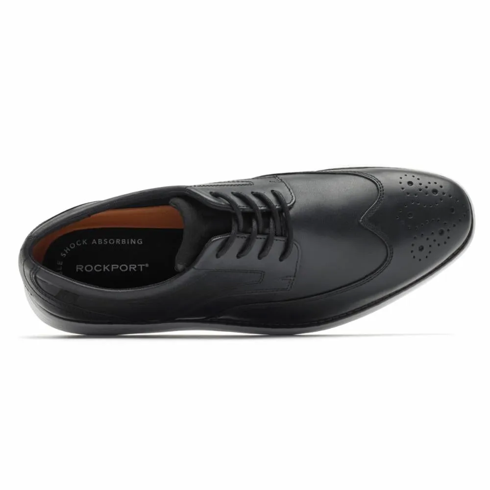 Rockport Men  WINGTIP BLACK/WHITE OS