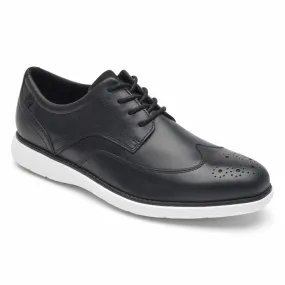 Rockport Men  WINGTIP BLACK/WHITE OS