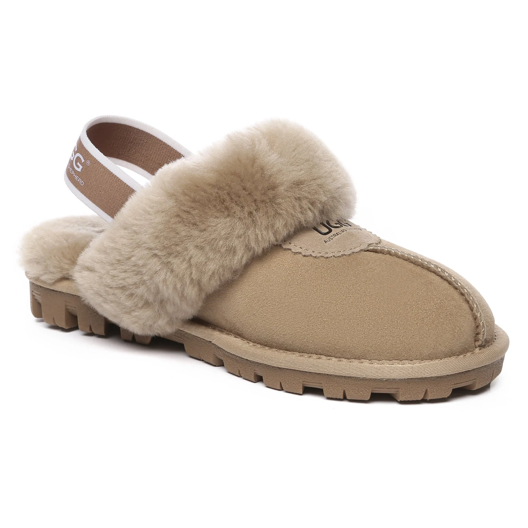 Slingback Premium Anti-Slip UGG Slippers