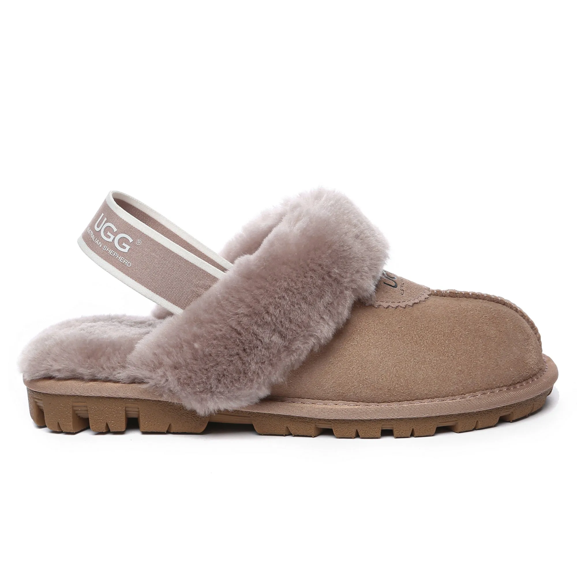 Slingback Premium Anti-Slip UGG Slippers