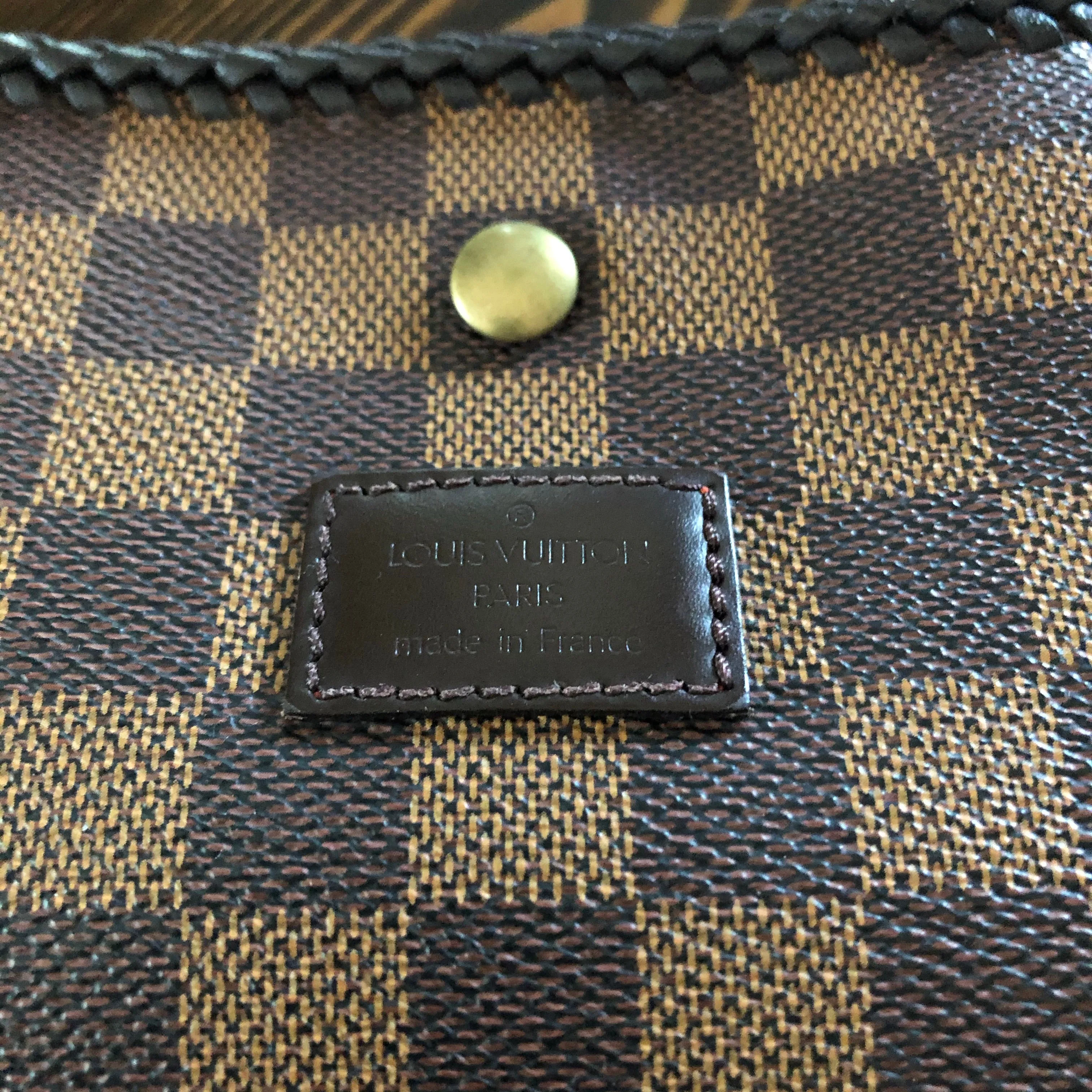 The Peacock - Vintage Damier Hobo Tote/Crossbody