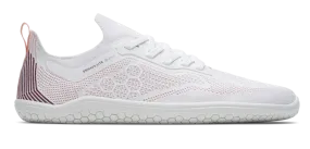 Vivobarefoot Women's Primus Lite Knit White Peach Melba