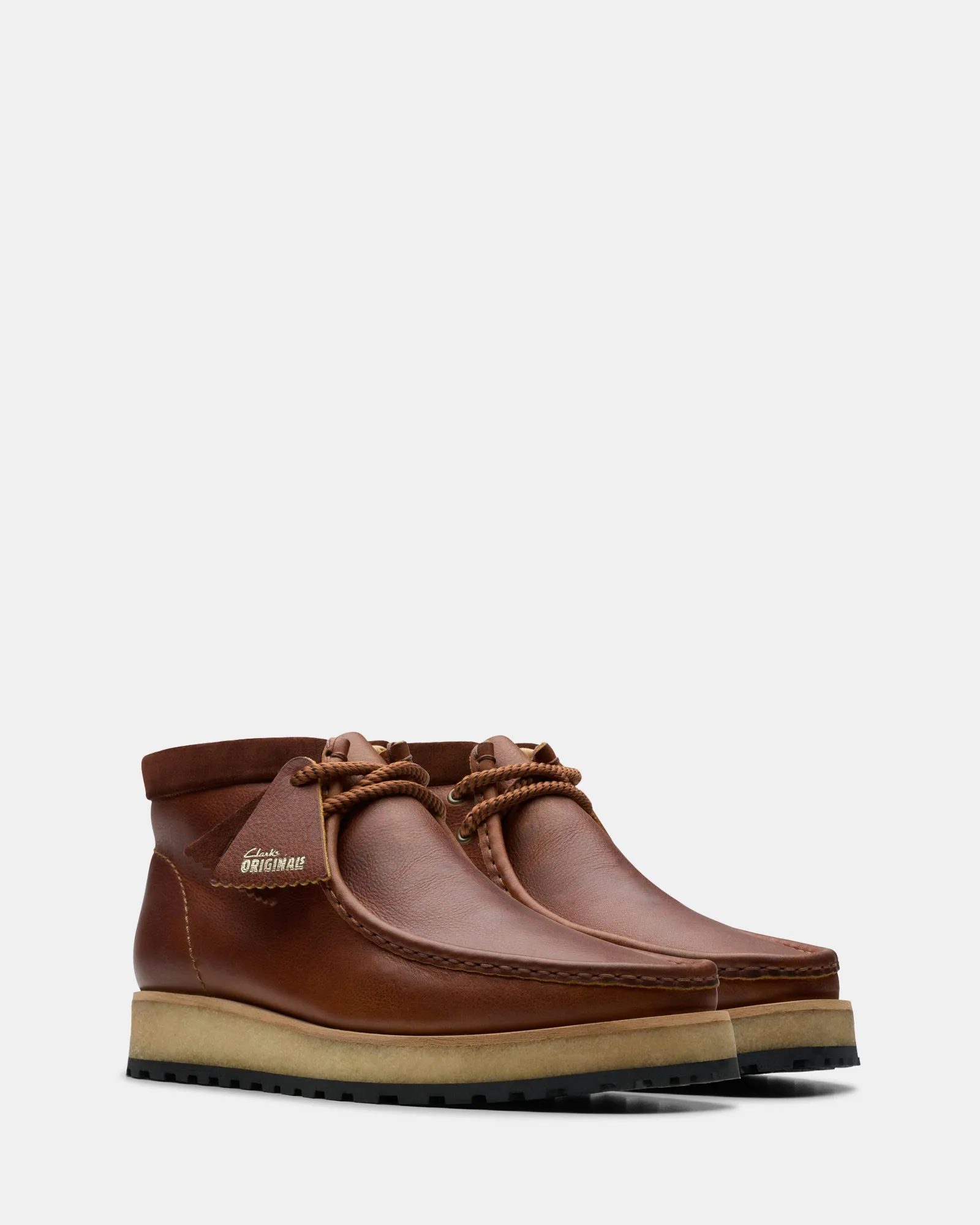 Wallabee Scout (M) Dark Tan Leather