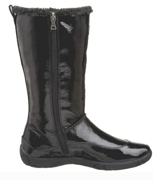 Women's Anne Klein •Nepali• Fleece-lined Boot - Black 6M